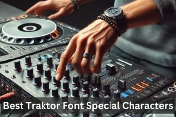 Best Traktor Font Special Characters