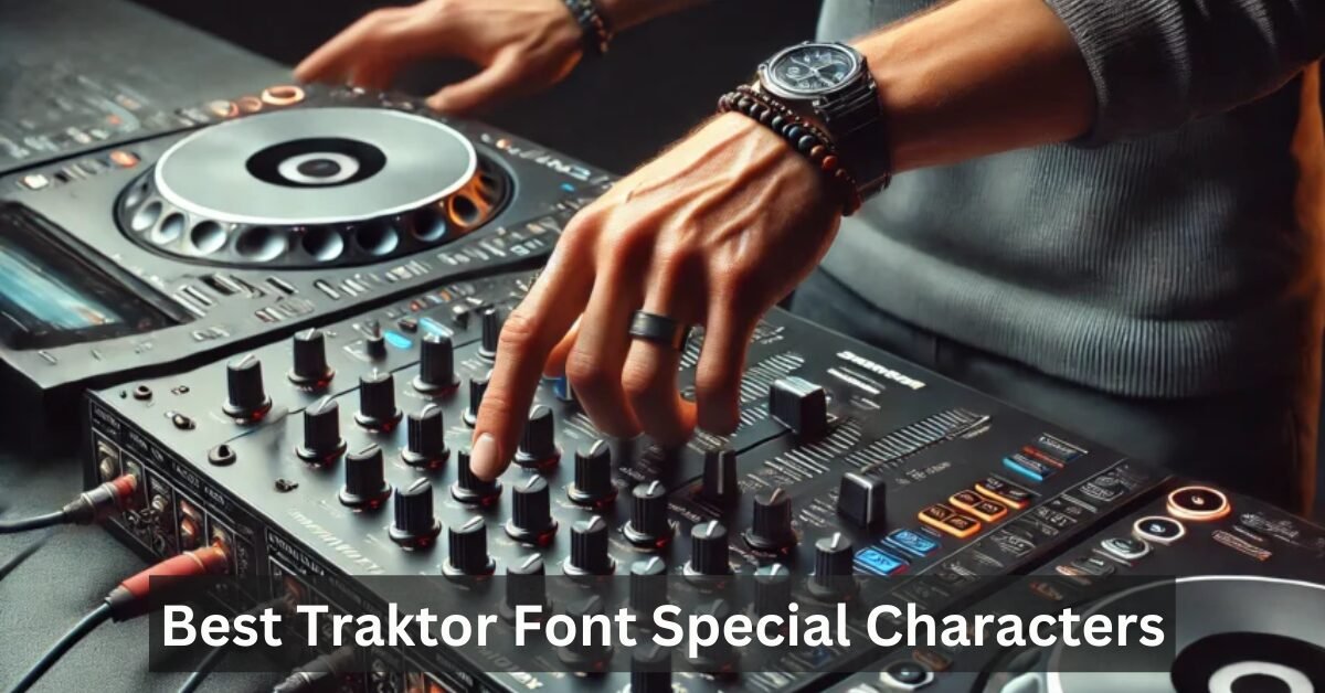 Best Traktor Font Special Characters