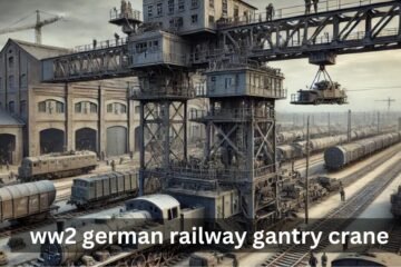 ww2 german railway gantry crane