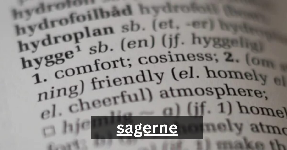 sagerne